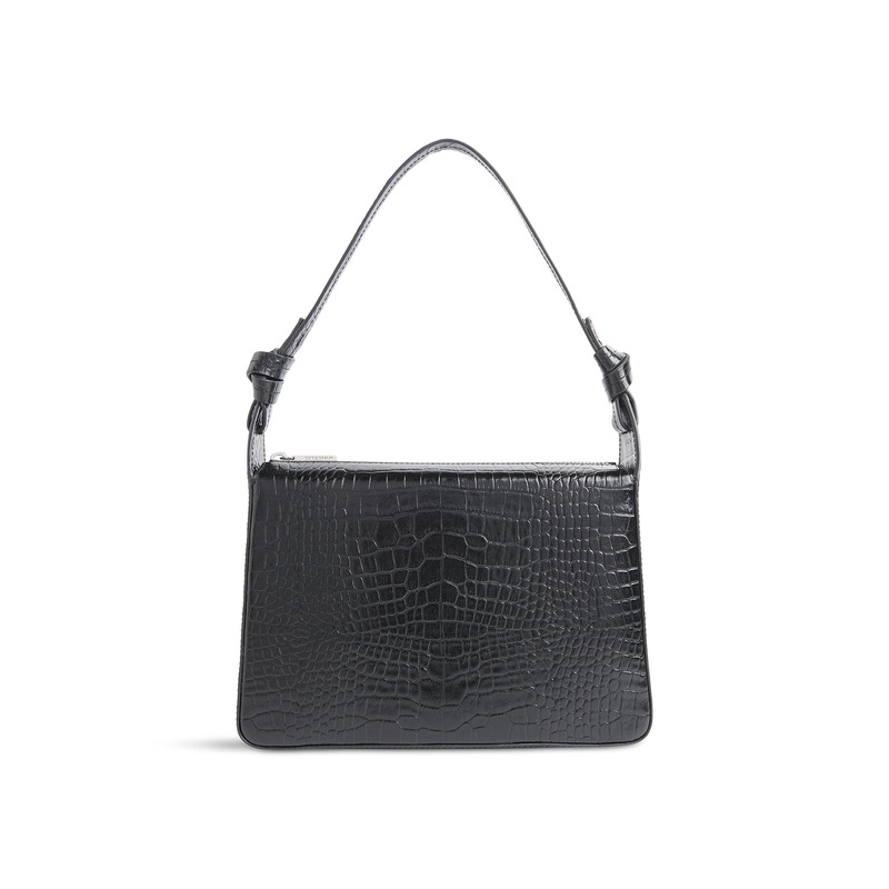 Erica Croc Shoulder Bag