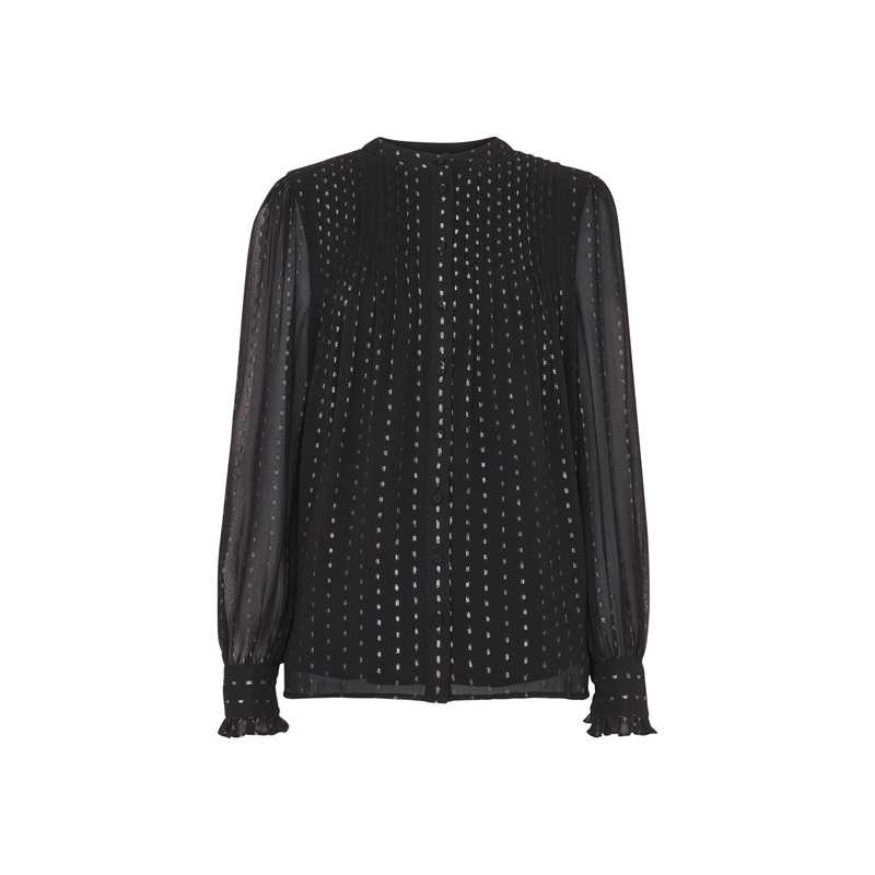 Metallic Stripe Shirt