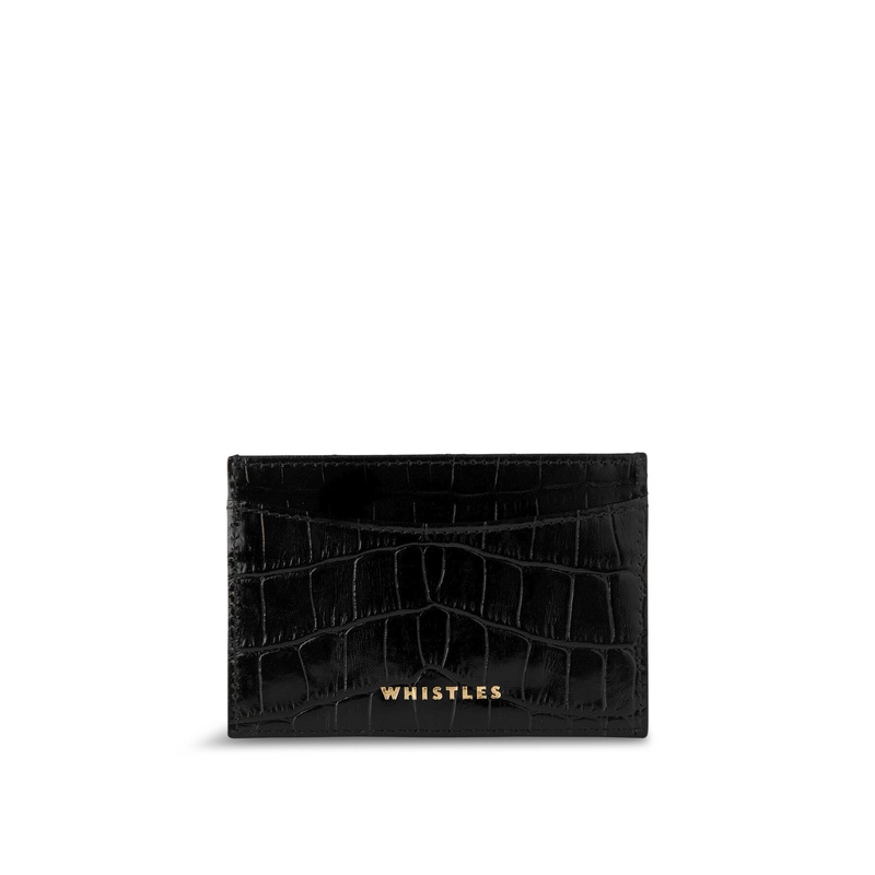 Shiny Croc Card Holder