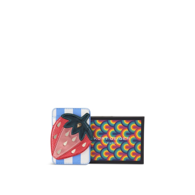 CARD STRAWBERRY STICKER