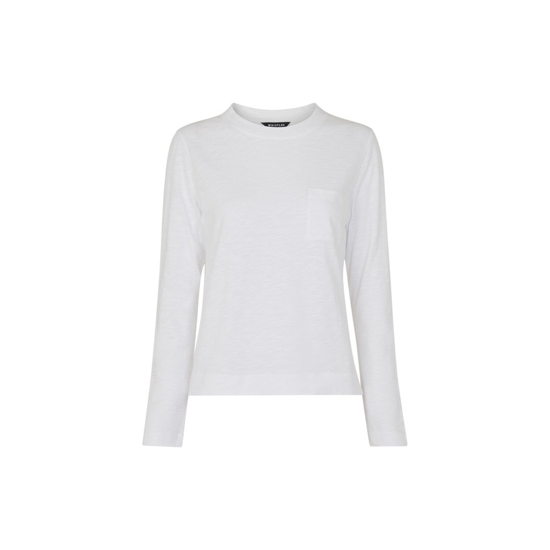 Crew Neck Pocket Top