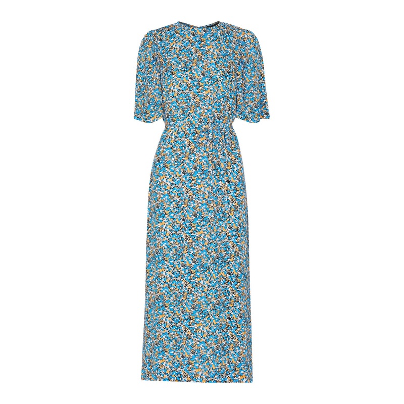 Ditsy Bouquet Midi Dress