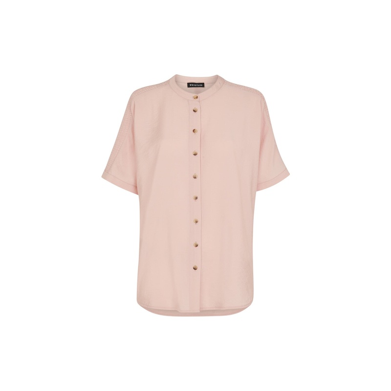 Maisie Shirred Sleeve Blouse