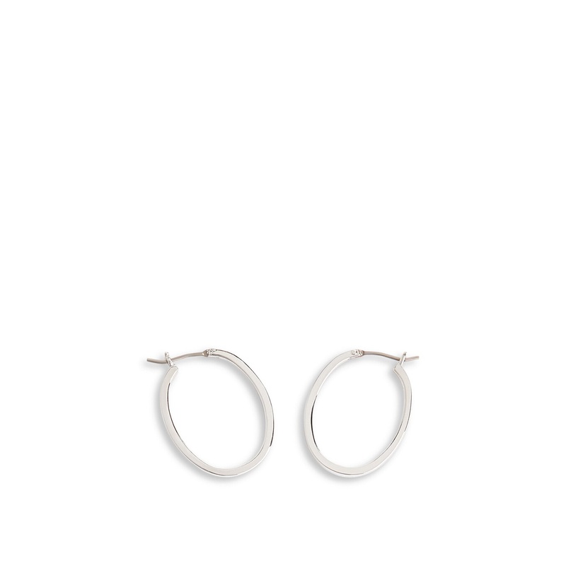 Mini Oval Thin Hoop