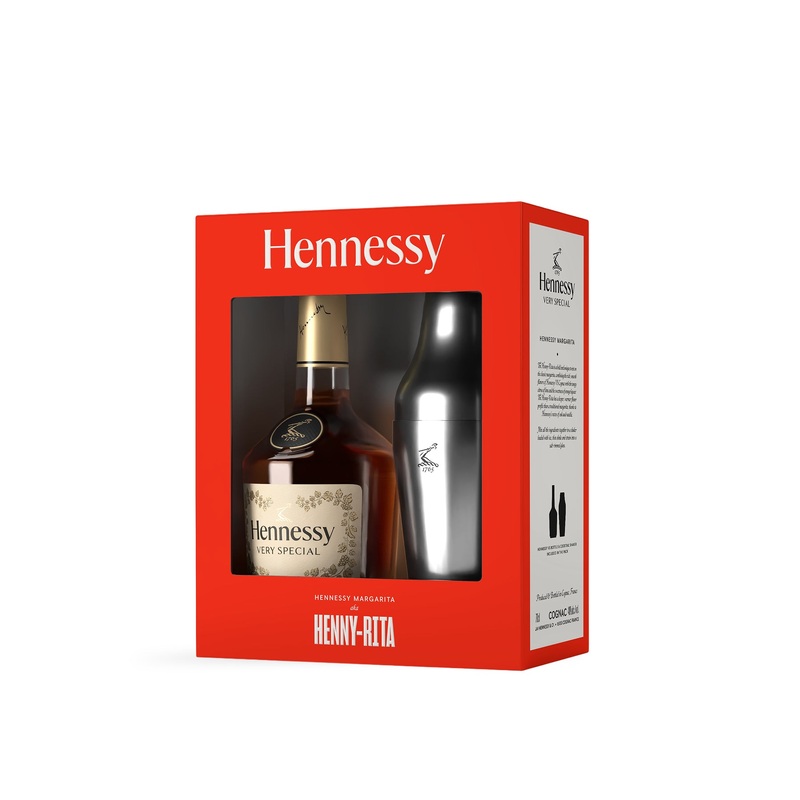 Hennessy VS and Cocktail Shaker Gift Set