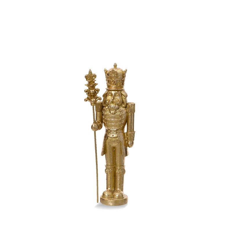 Nutcracker Polyresin Standing Ornament