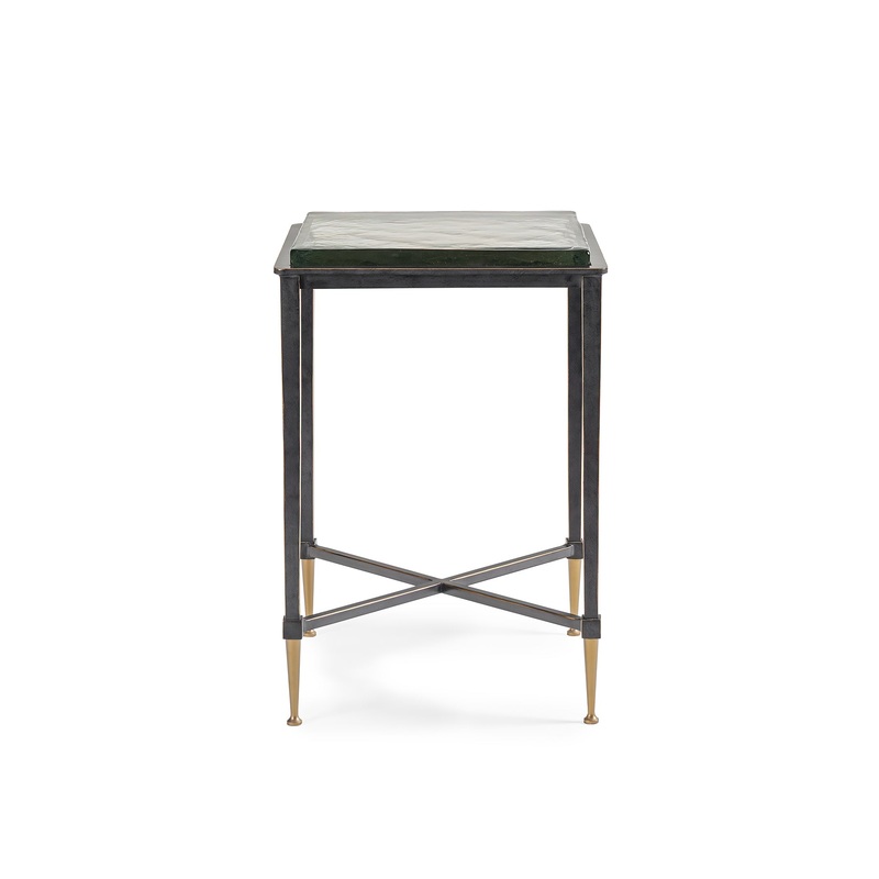 Stella Square Glass Side Table