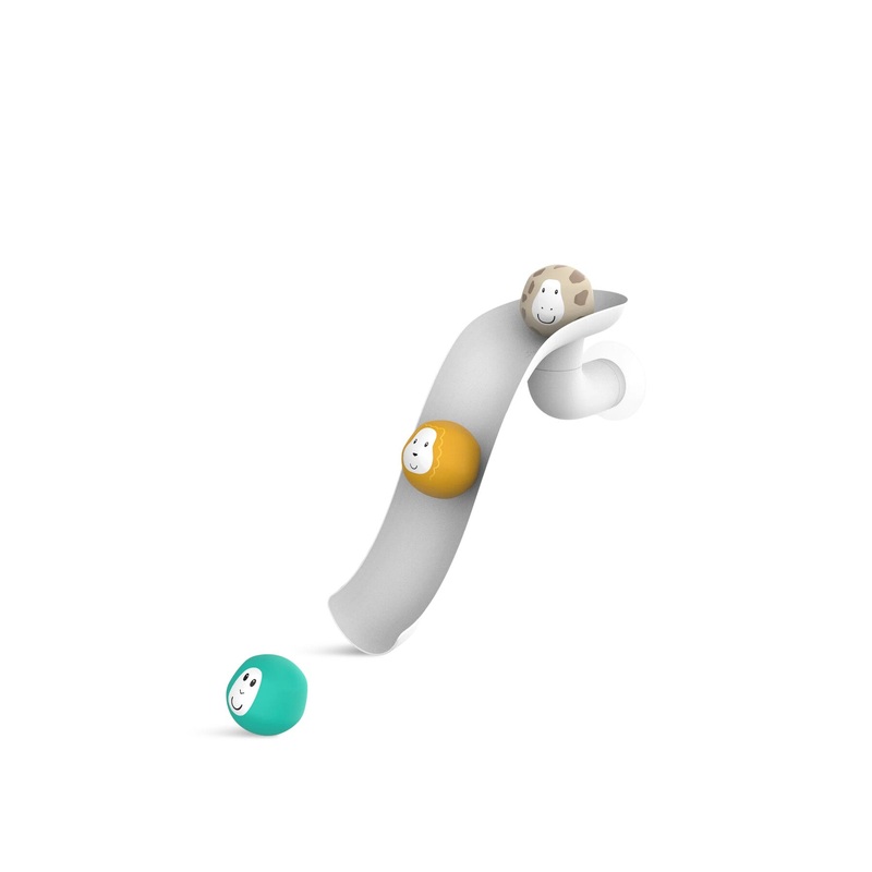 Bathtime Slide Set White