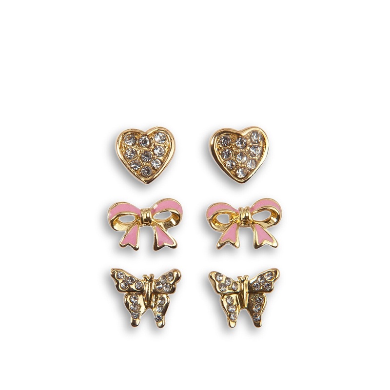 Dazzle Stud Earrings Set