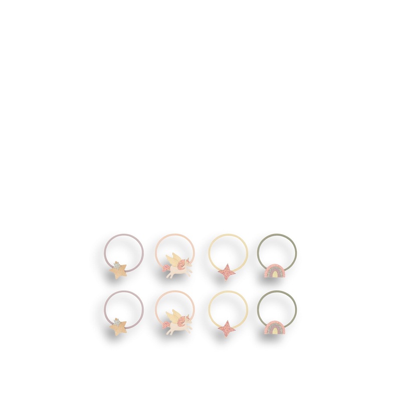 Flying Unicorn Hair Ponies Bright