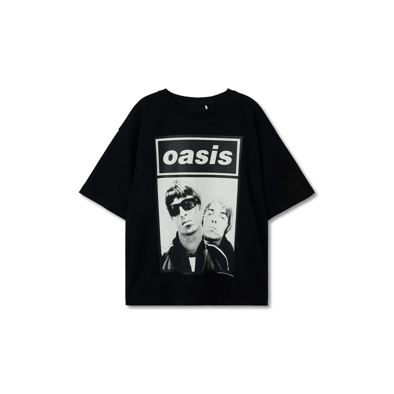 Graphic Logo Relaxed T-Shirt Black