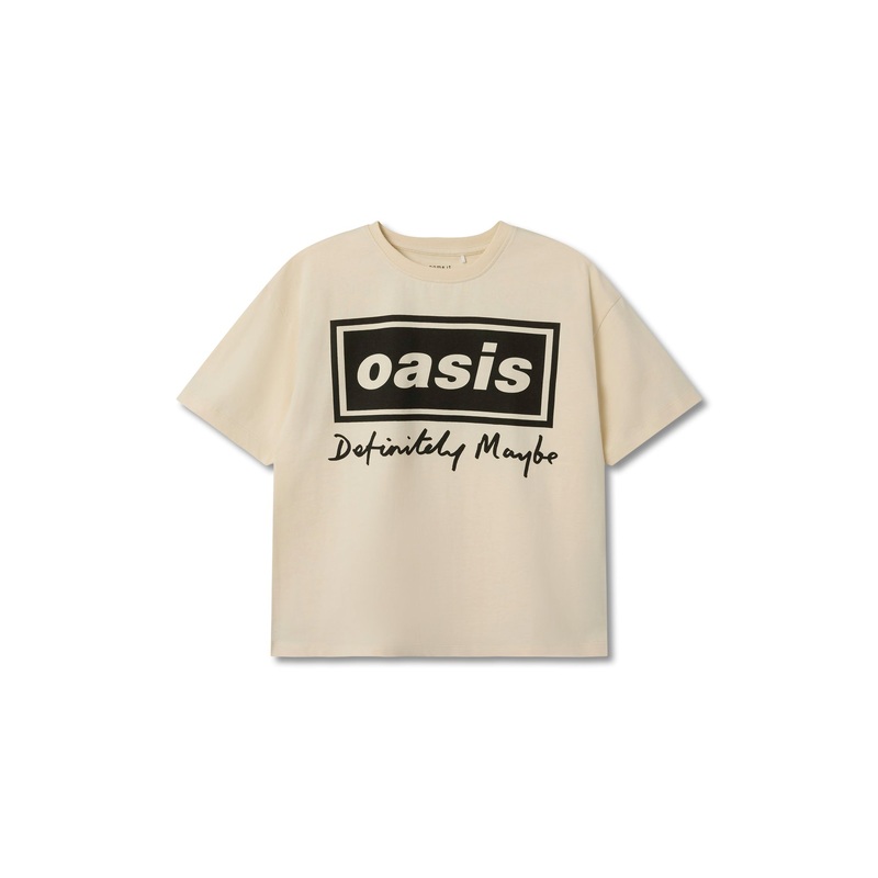 Graphic Logo Relaxed T-Shirt Buttercream