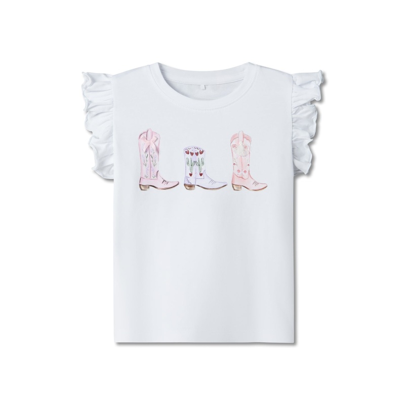 Hadia T-Shirt Bright White