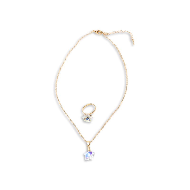 Holographic Star Necklace