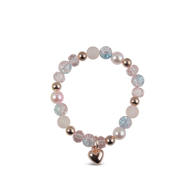 Sweet Heart Bracelet Pink