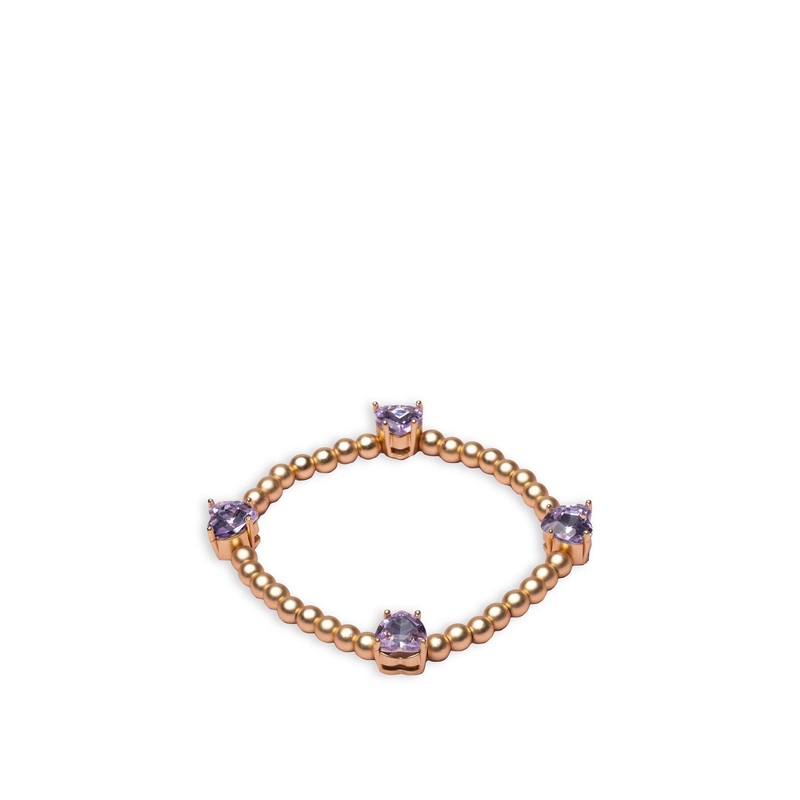 Amethyst Love Bracelet