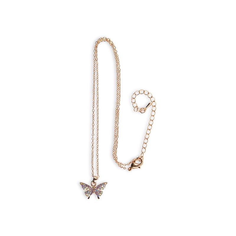 Butterfly Gem Necklace