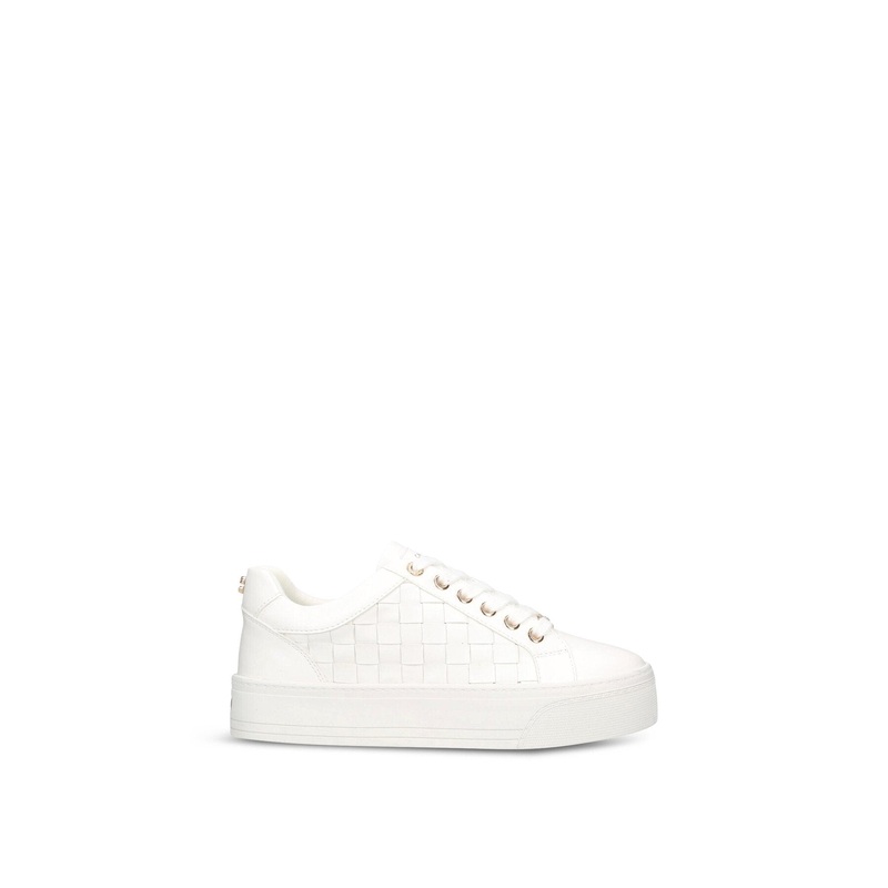 Checker Trainers White