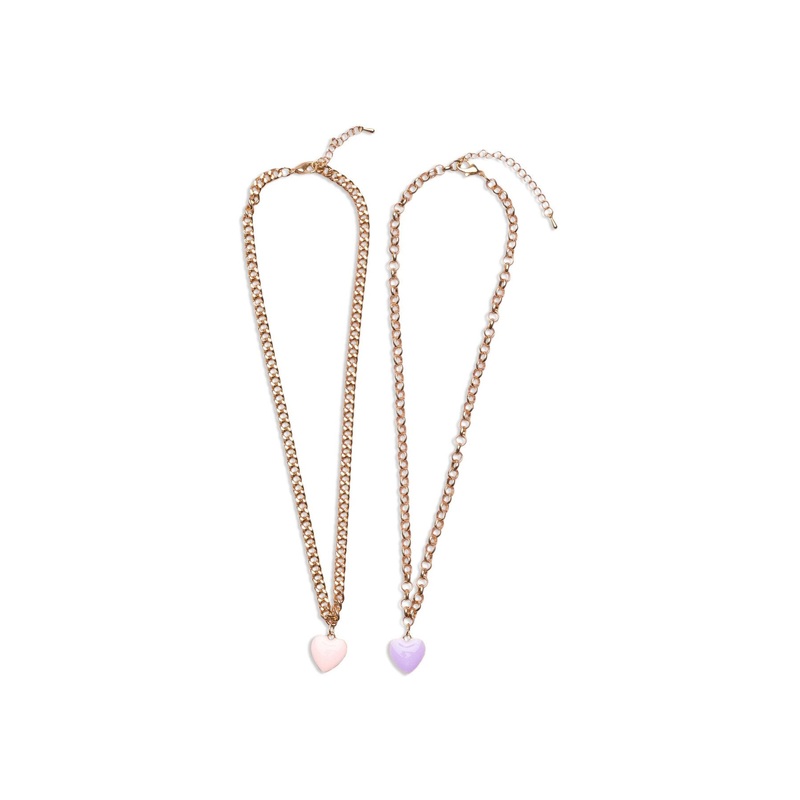 Chunky Chain Heart Necklace