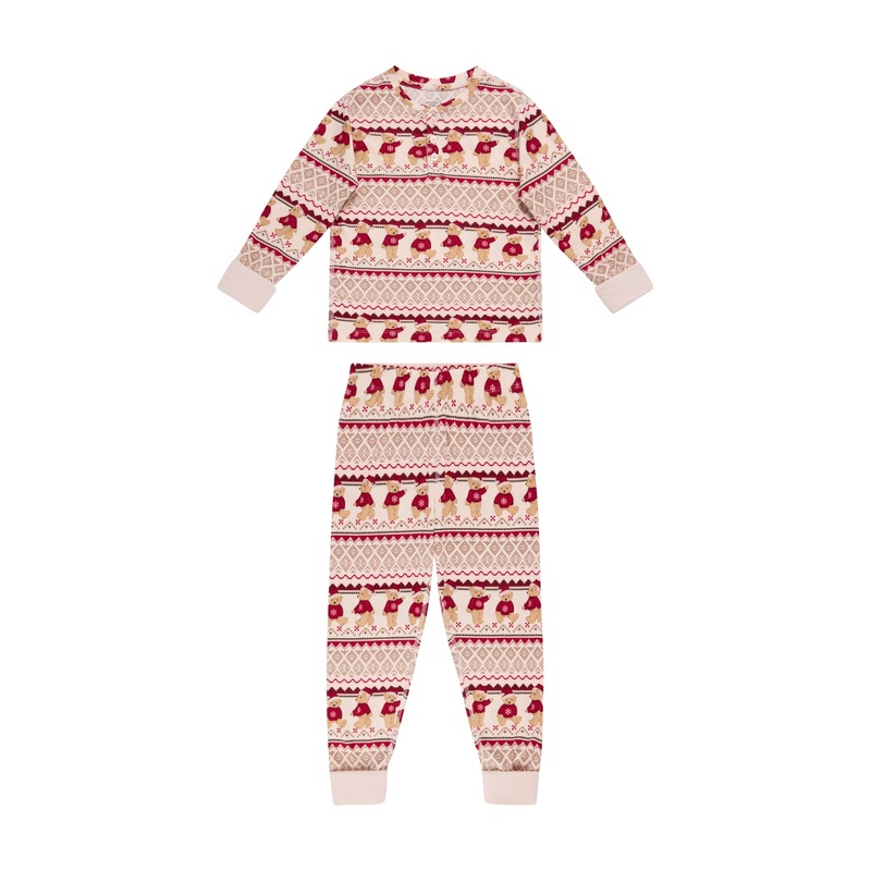 Classic Long Sleeve Henley Crew Neck Set