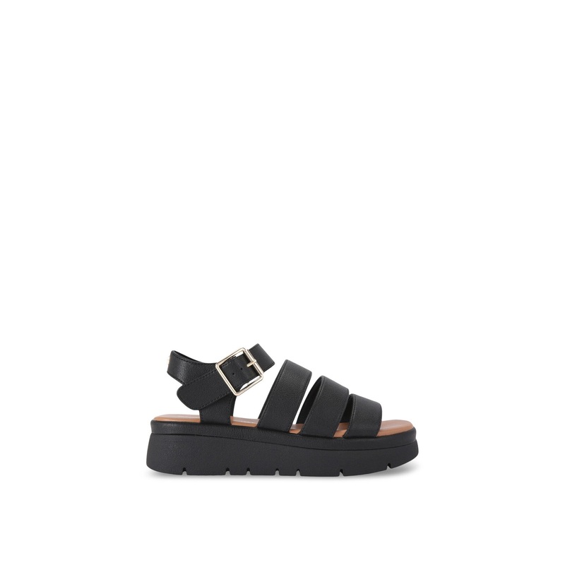 Daisy Cage Sandals Black