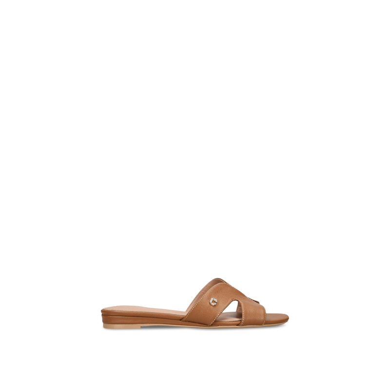 Seville Heeled Sandals Tan