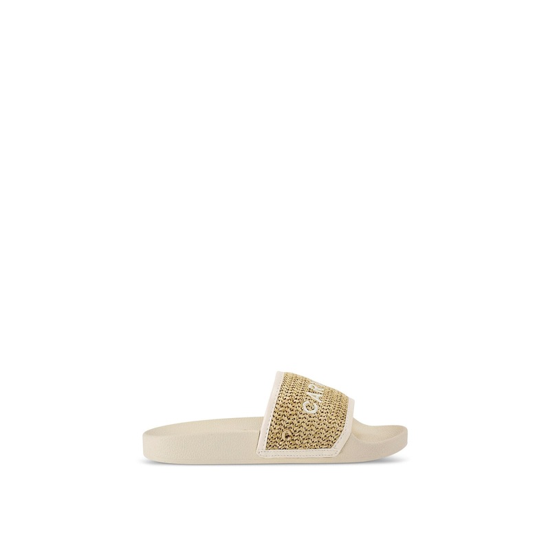 Sorrento Slider Sandals Bone Mix