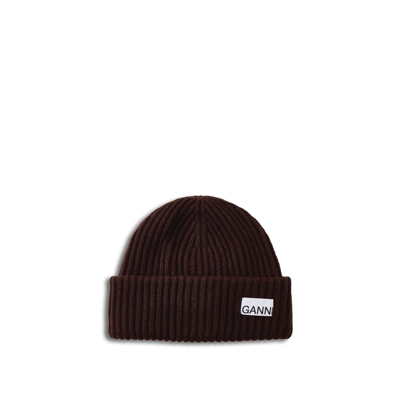 Structured Rib Beanie Black