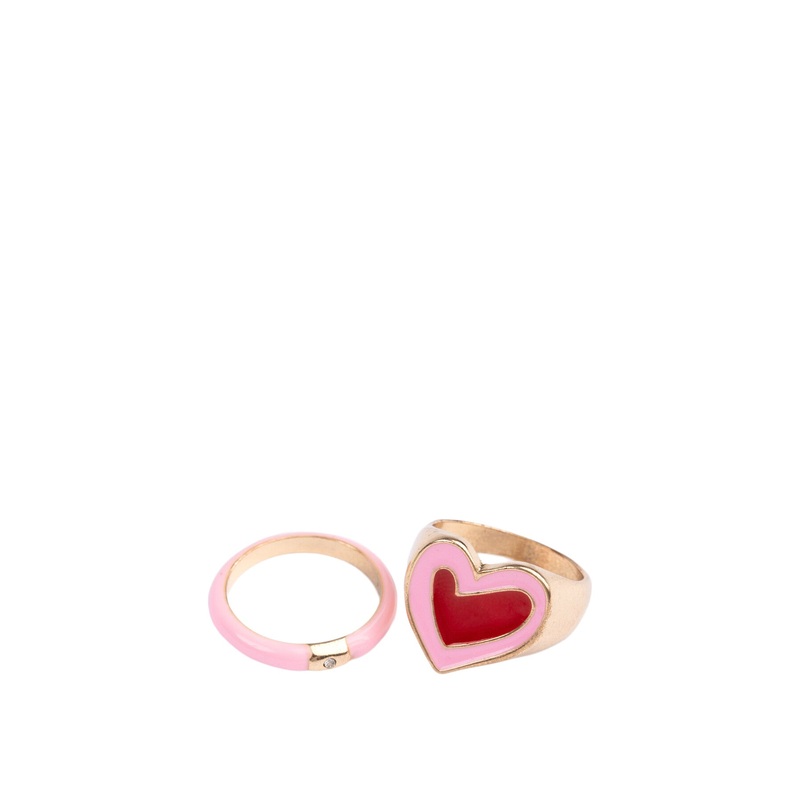 Tickled Pink Rings Set