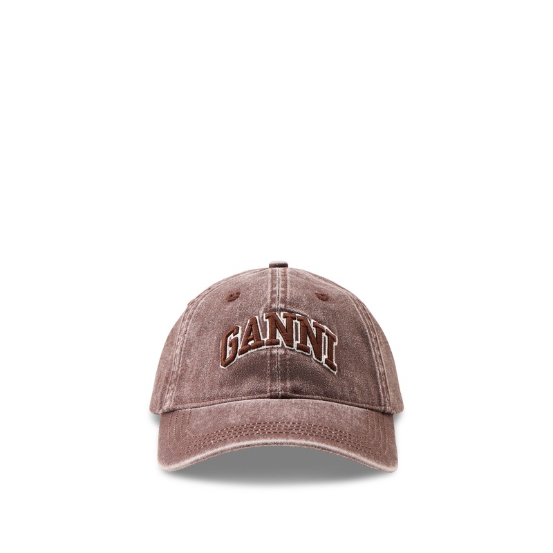 Washed Cotton Canvas Cap Khaki