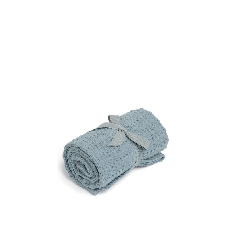 Chenille Blanket Blue