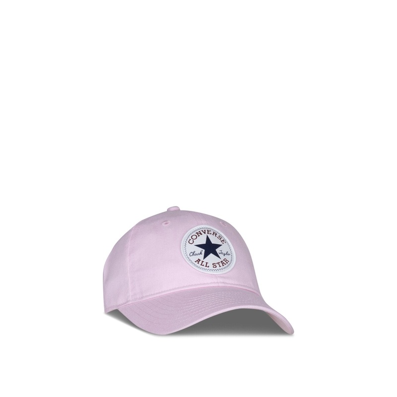 Chuck Patch Curve Brim Hat Pink