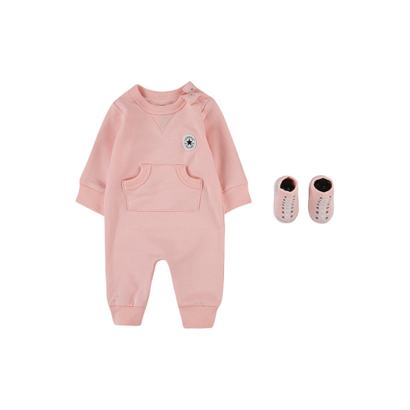 Lil Chuck Coverall Storm Pink