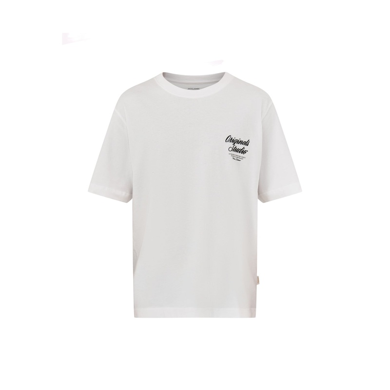 Typo Crew Neck T-Shirt White