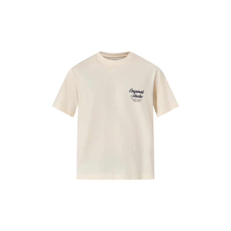 Typo T-Shirt Crew Neck Antique White