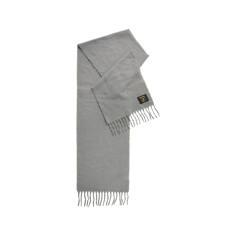 Brandy Boucle Scarf Grey