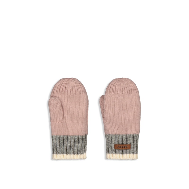 Dicey Mittens Dusty Pink