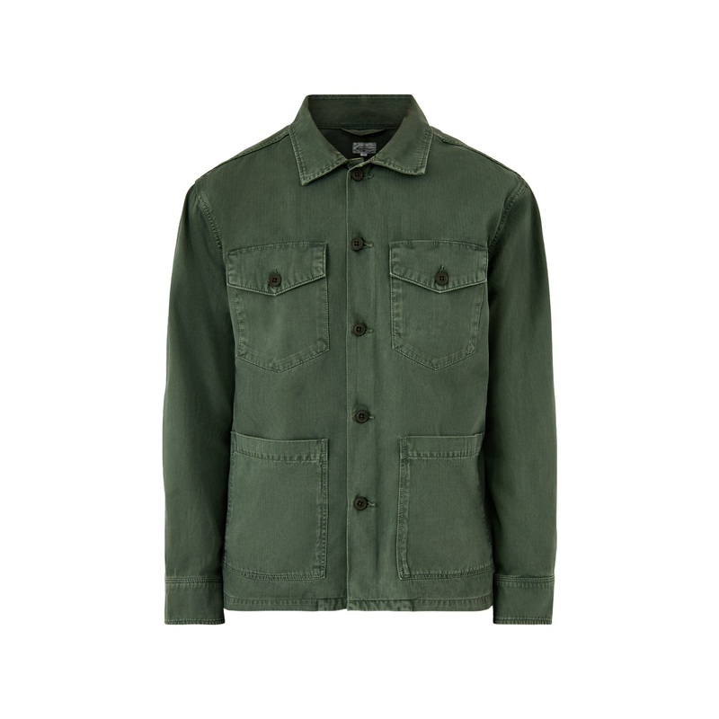 Jeffrey Herringbone Field Jacket