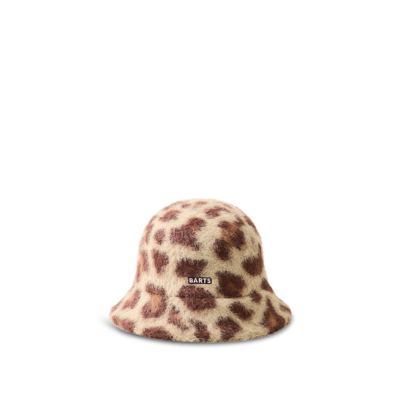 Lylja Leopard Teddy Bucket Hat