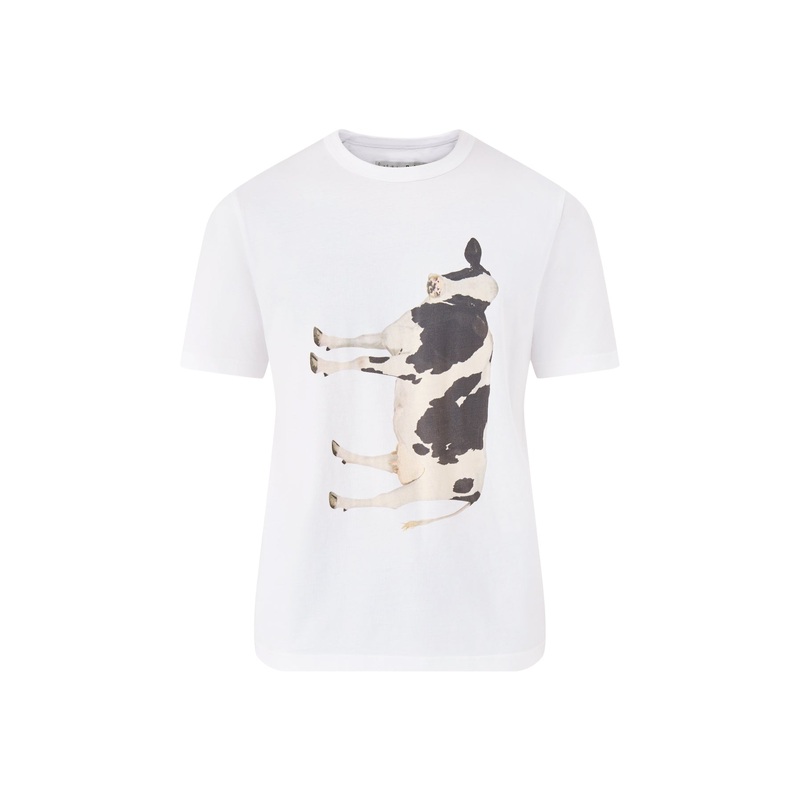 Paul Smith Loves Barbour Logo T-Shirt White