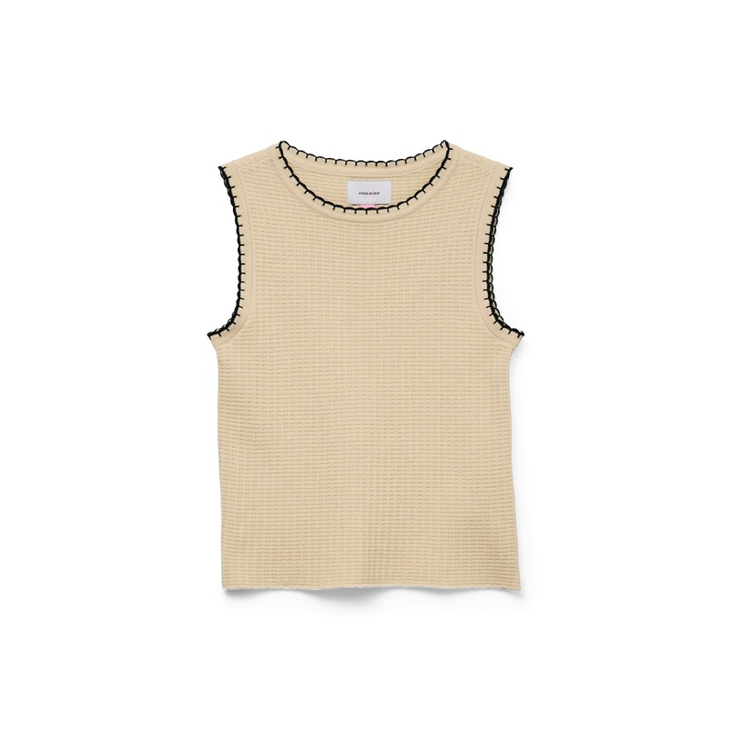 Aruba Sleeveless Top White