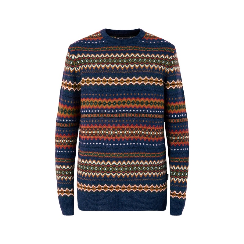 Case Fair Isle Crew Neck Sweater
