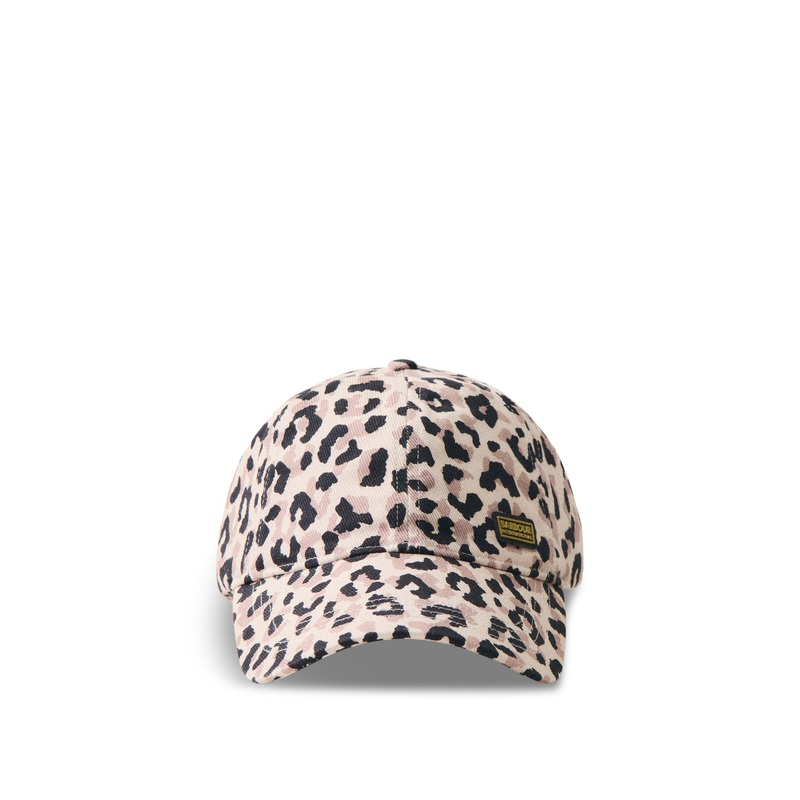 Harley Leopard Cap Beige
