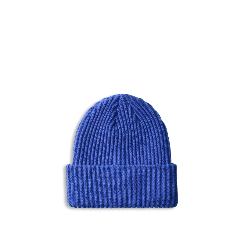 Hexo Rib Beanie Blue