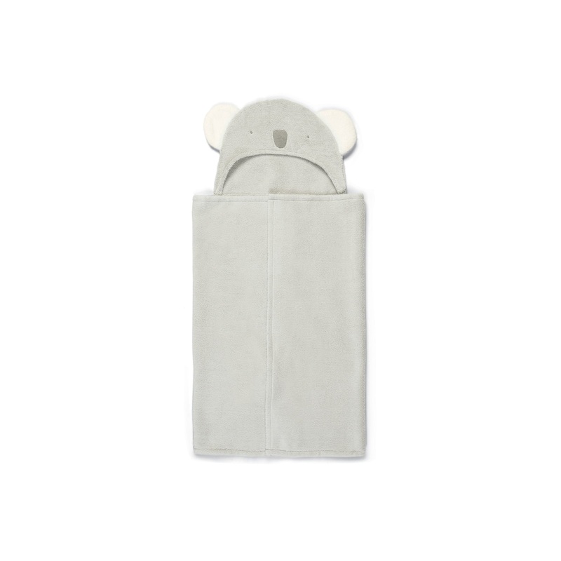 Koala Hooded Towel Neutral