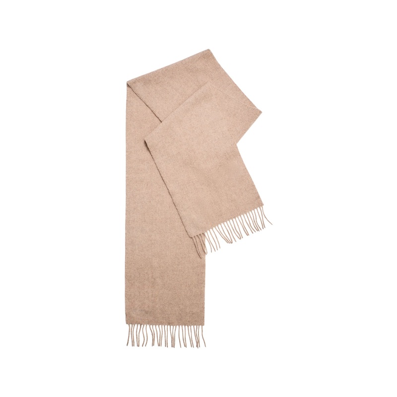 Lambswool Woven Scarf Oatmeal