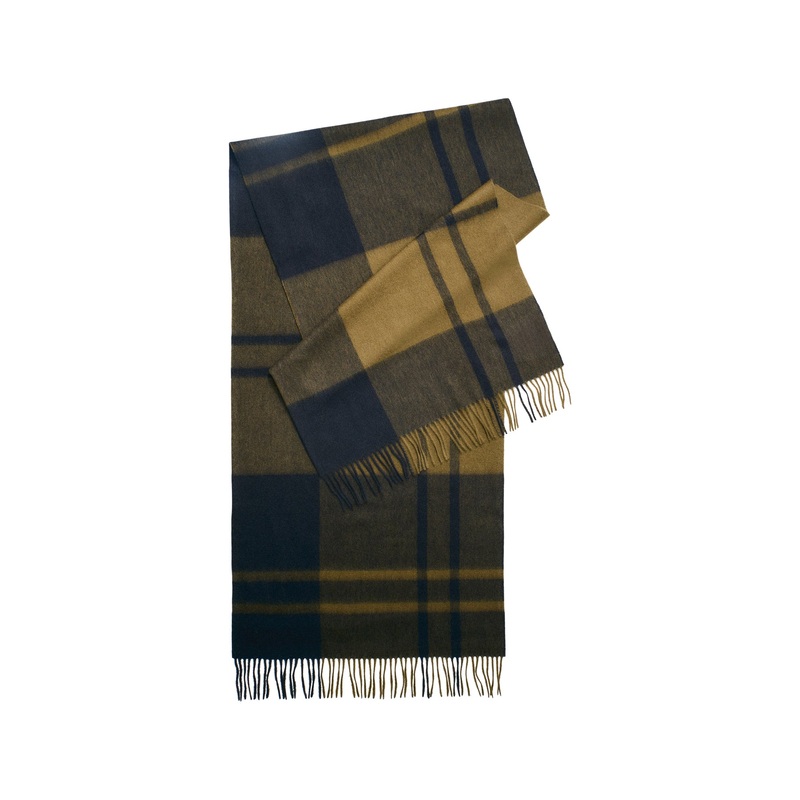 Maxine Tartan Scarf Grey