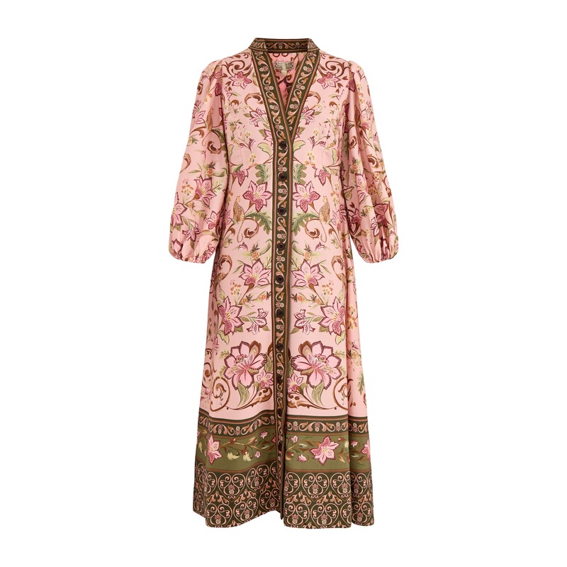 Alice Maxi Dress Tropical Print