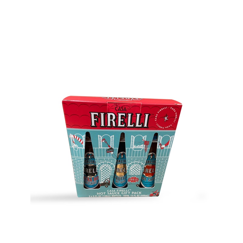 Casa Firelli Hot Sauce Set of 3 Gift Pack