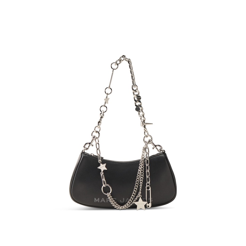 Charm Shoulder Bag Black